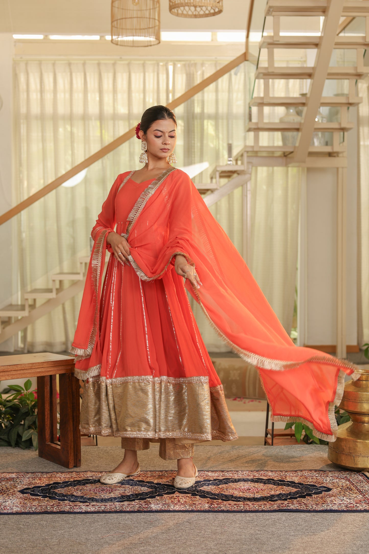 Kayra Anarkali Set