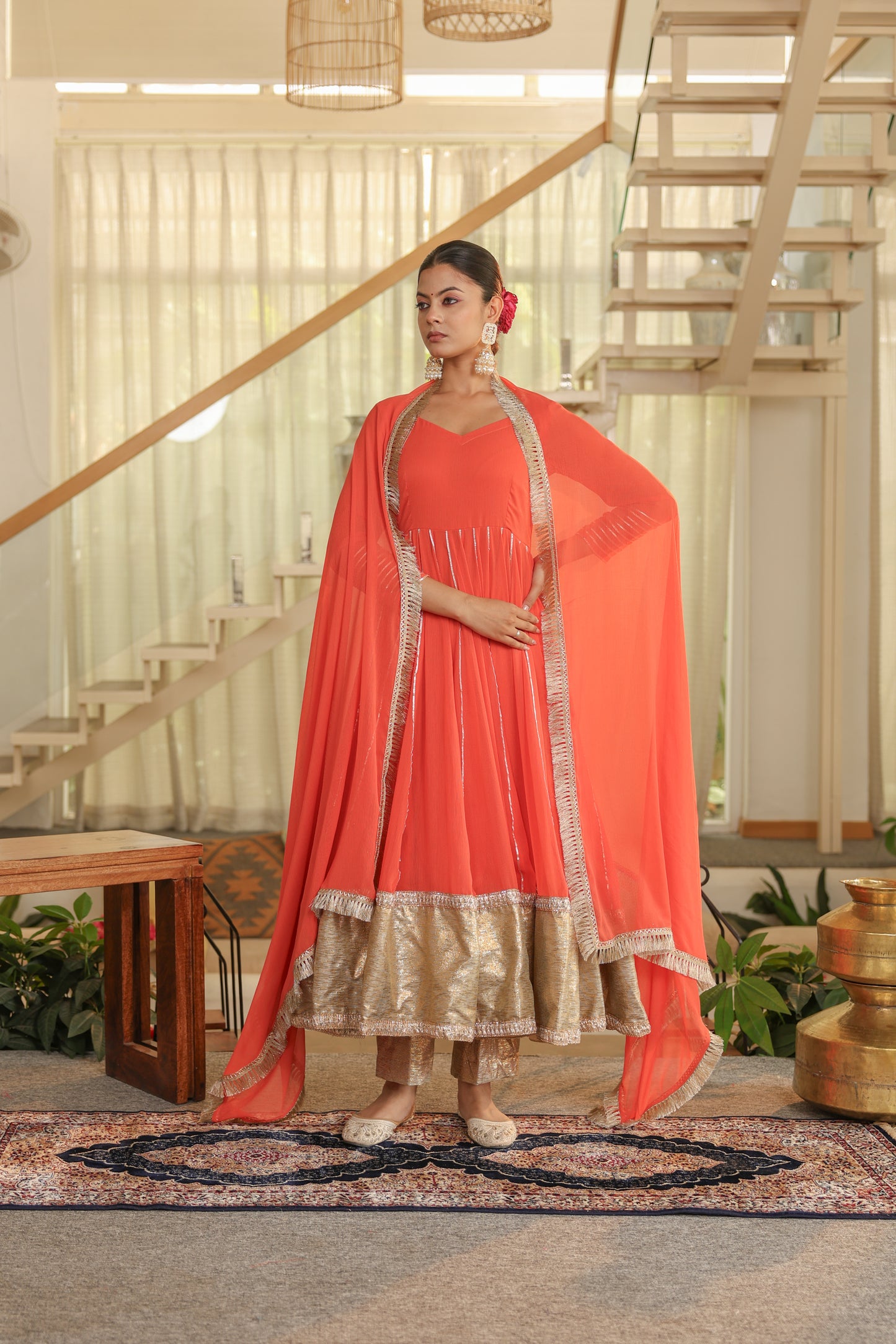 Kayra Anarkali Set