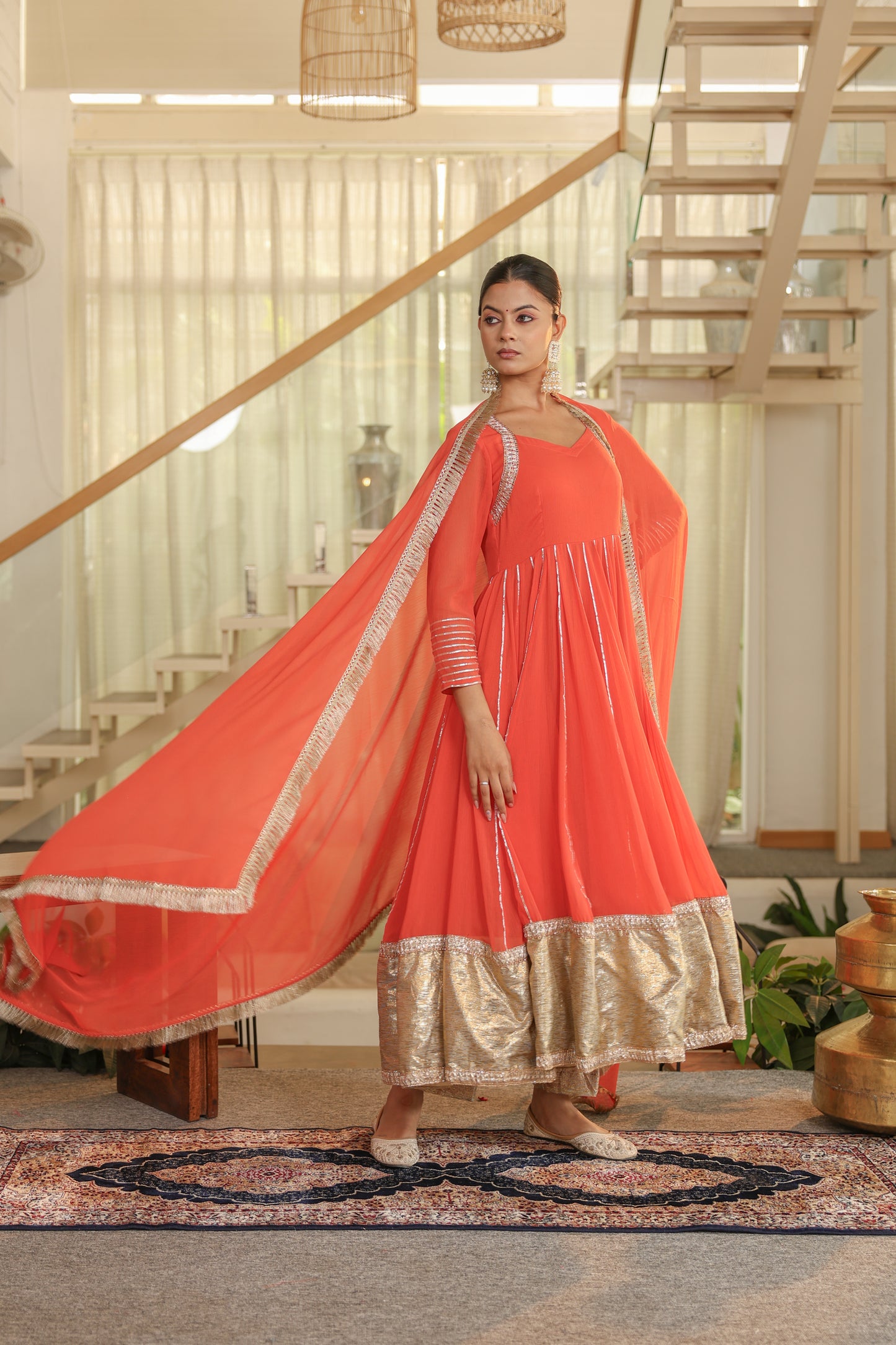 Kayra Anarkali Set