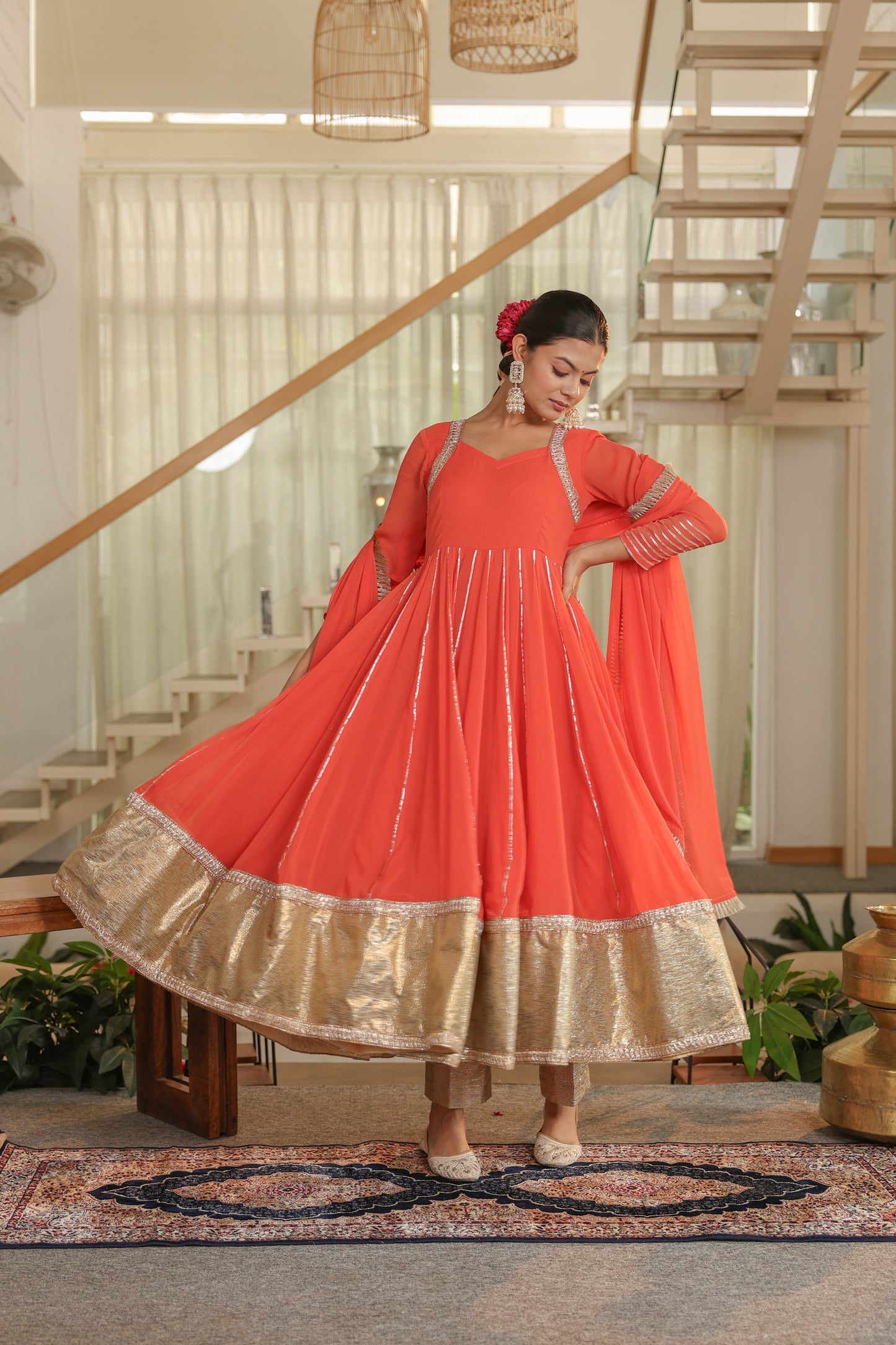 Kayra Anarkali Set