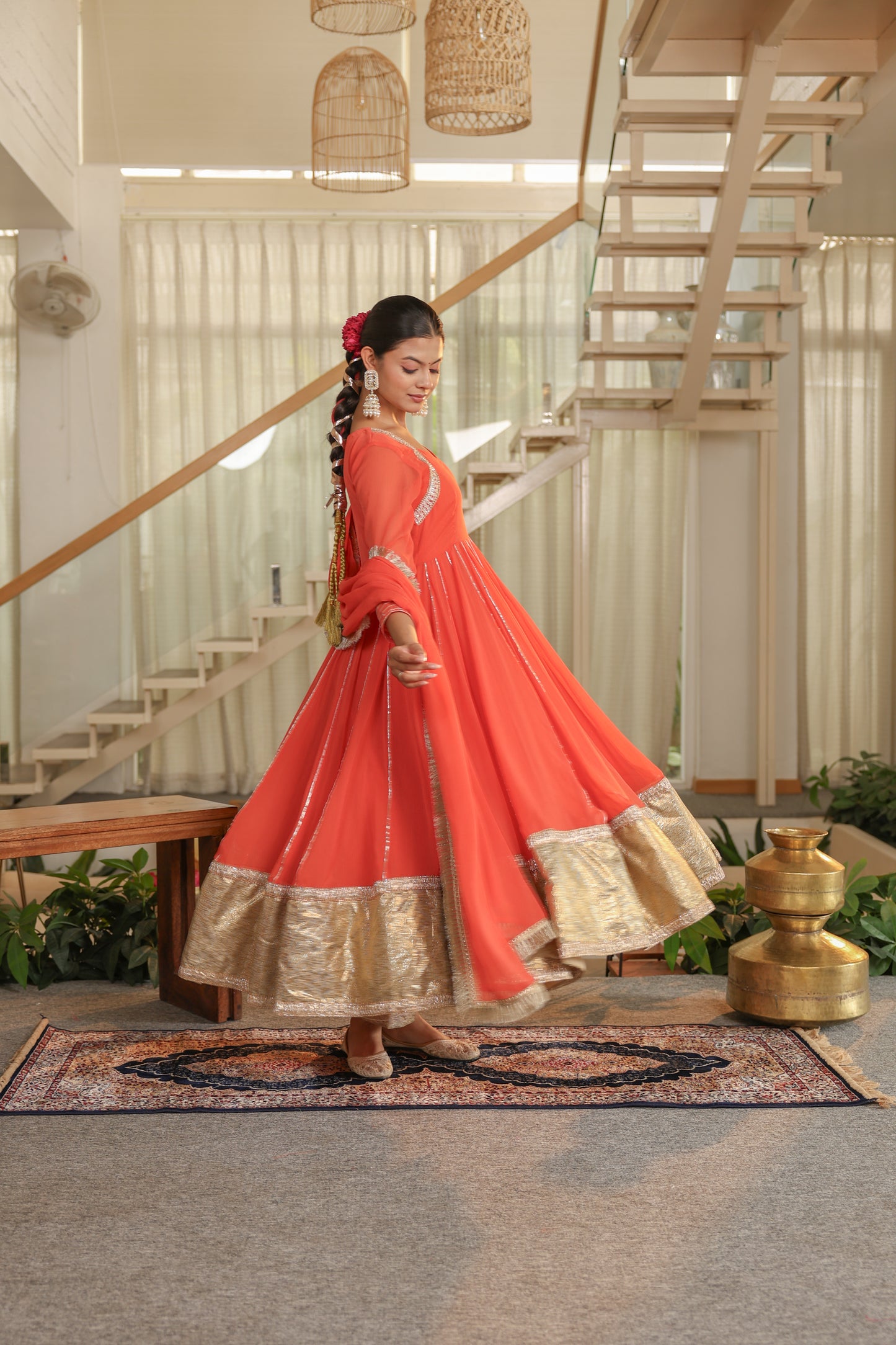 Kayra Anarkali Set