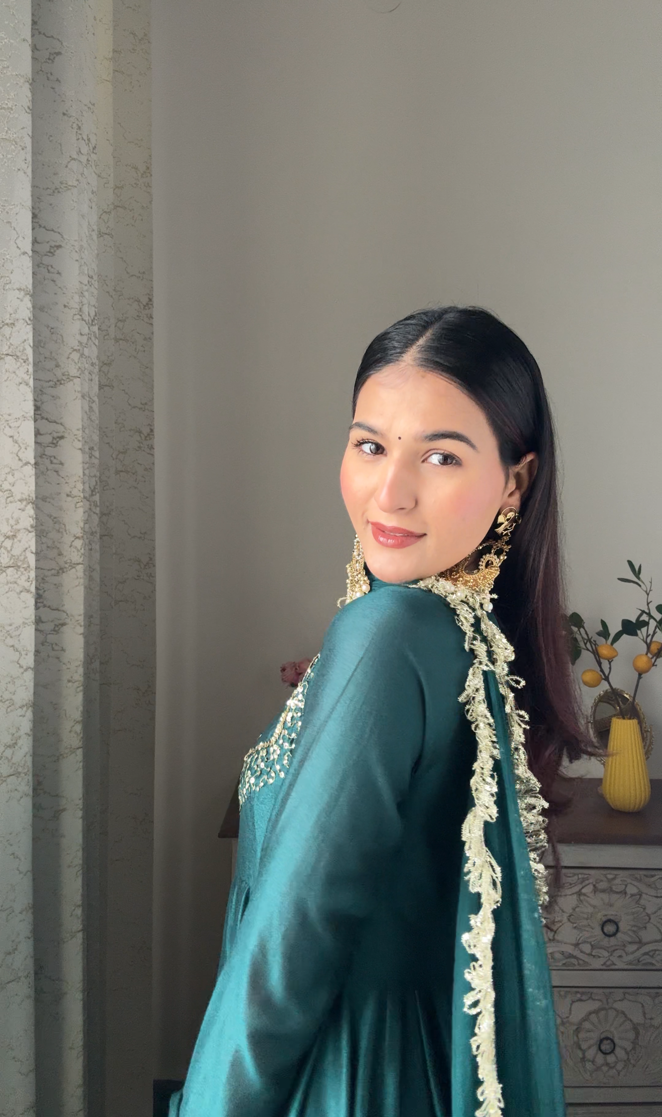 Vaibhave Anarkali Set