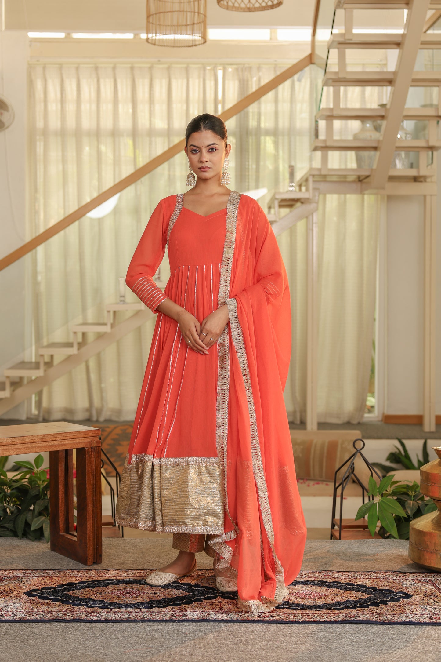 Kayra Anarkali Set