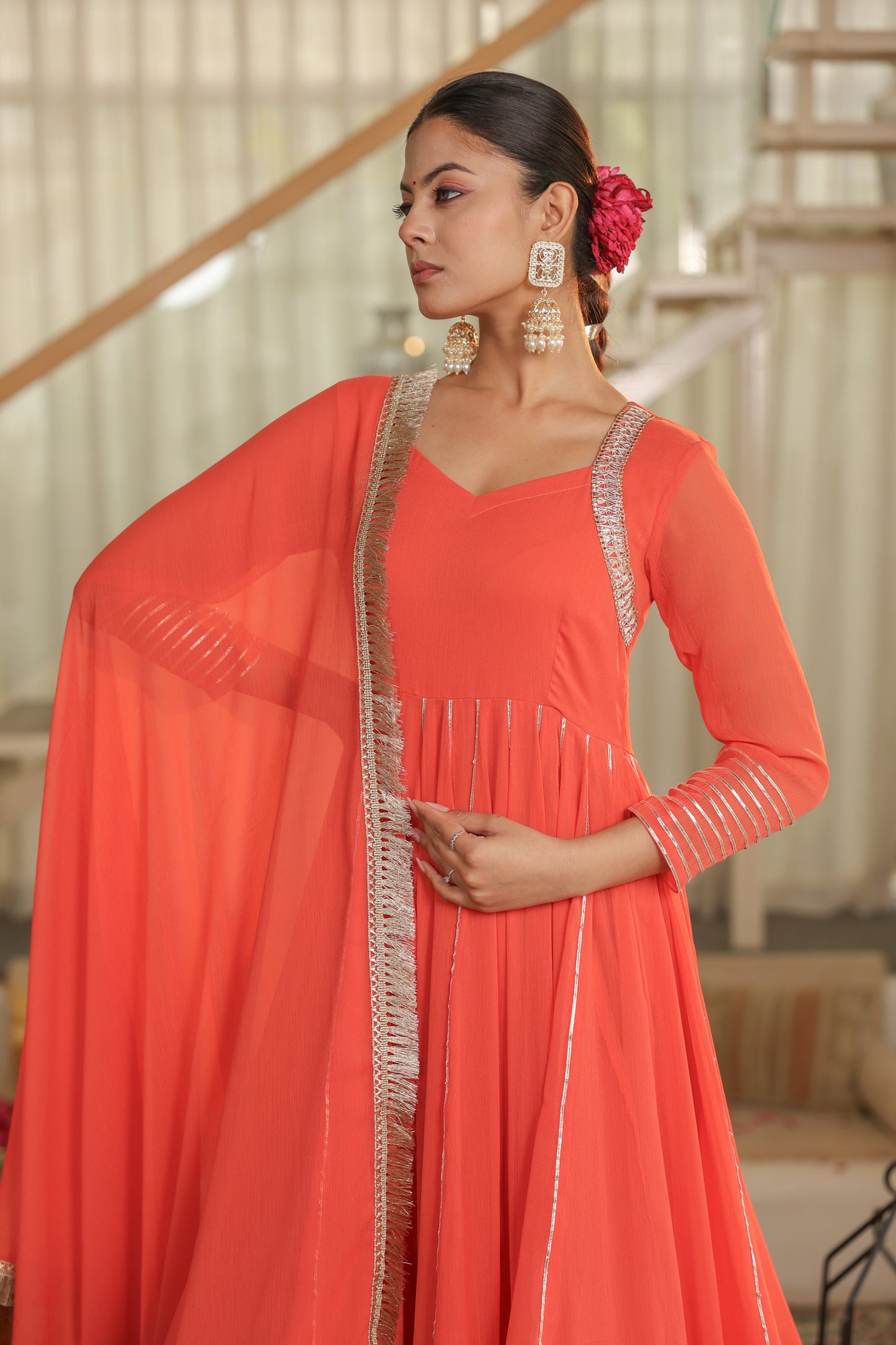 Kayra Anarkali Set