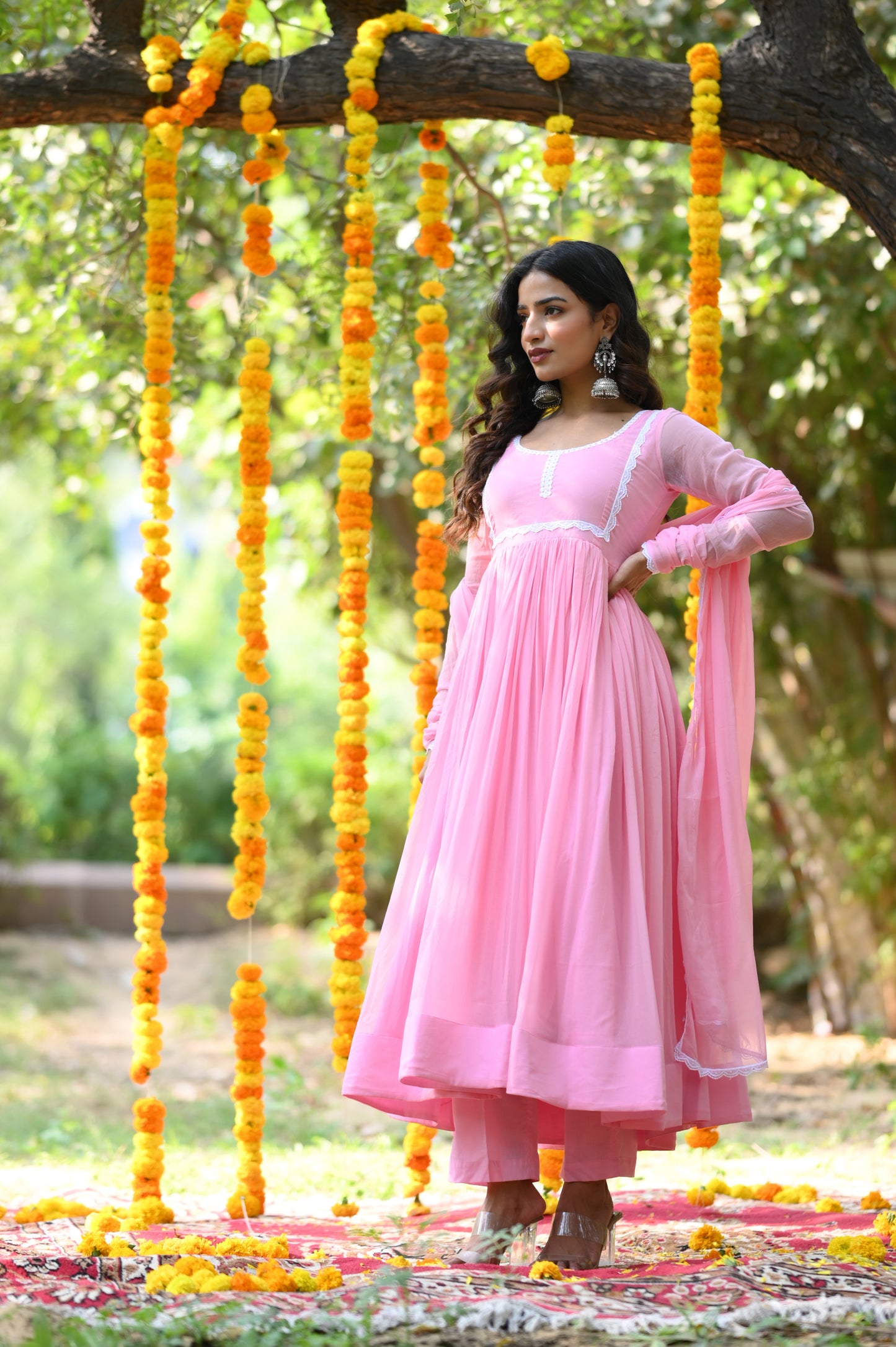 Blush Pink Anarkali