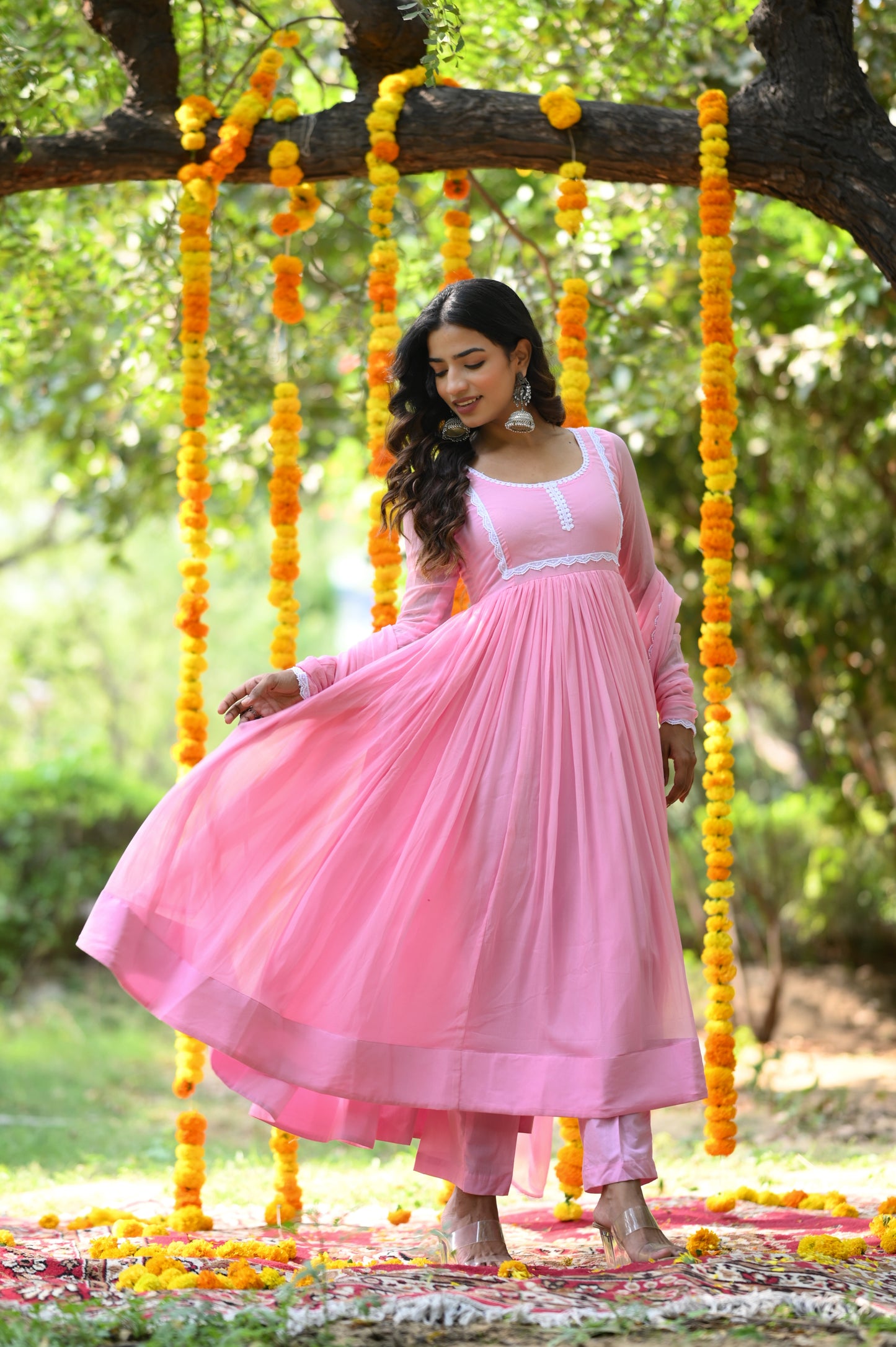 Blush Pink Anarkali